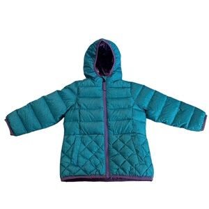 Snozu Girls Puffer Lined Hoodie Jacket Size 2T